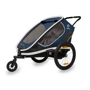 Remorque de vélo bébé Hamax Outback One Bleu - Publicité