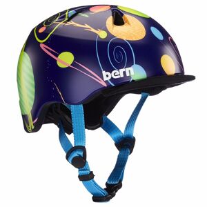 Casque vélo avec visière enfant Bern Tigre Bleu - Publicité