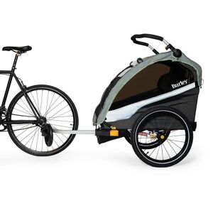 Remorque de vélo monoplace enfant Burley D'LITE X Vert - Publicité