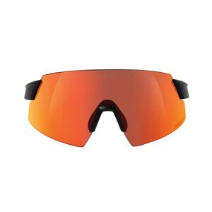 Lunettes vélo monture 3 verres interchangeables rouge-transparent-orange eclairant - protection 100% uv - uva - uvb avec systeme reglage nez et clic pour les branches Gist Tock Noir - Publicité