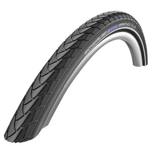 Pneu route renfort flanc reflex compatible VAE Schwalbe Marathon Plus Tr (25-622) Noir - Publicité