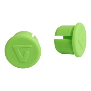 Bouchon de cintre route Velox vert (paire)