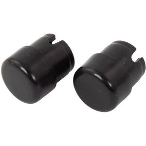 BikeTek Bouchon de guidon noir 18 mm