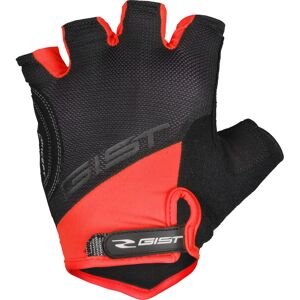 Gants velo court Gist D-Grip Gel noir/rouge- XL noir