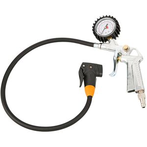 Gonfleur compresseur avec manomètre Cyclus valve Presta / Schrader