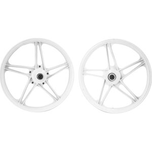 1Tek Origine Jantes pour Peugeot 103 SP/MVL 17 blanche type Bernardi (paire)