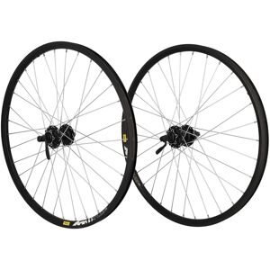 Paire de roues 26 Mavic XM119 freinage 6 trous blocage rapide 9/10/11