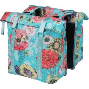 Paire de sacoches laterales de velo Basil Bloom Field 28-35L bleues