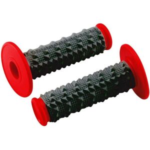 Revetements de poignees 1Tek Tuning MX 3D - Noir/Rouge