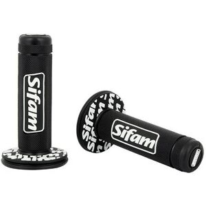 Sifam Revetements de poignees anti-vibrations noirs Ø22mm