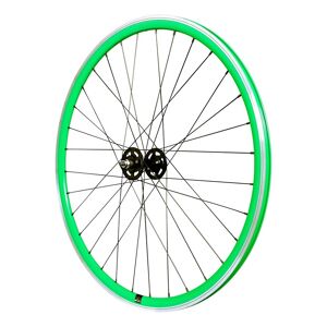 Ultime Bike Roue avant Fixie Velox 430 700C axe a boulon moyeu Velox (28mm) verte