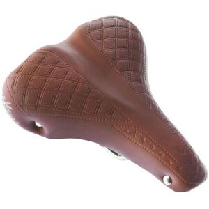 Selle de velo RMS Cafe Racer ressort marron