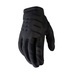 Gants Cross Femme 100% Brisker Noir-Gris -