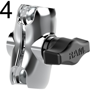 Bras RAM® Mounts - Chrome