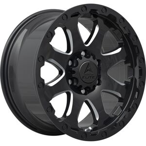 Elitegroup Jante Alu American Elite Wheels Guardian 8x16 6x139.7 Et0- Noir Brillant - Publicité