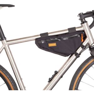 Restrap Frame Bag - Sacoche de cadre vélo Black Small - Publicité