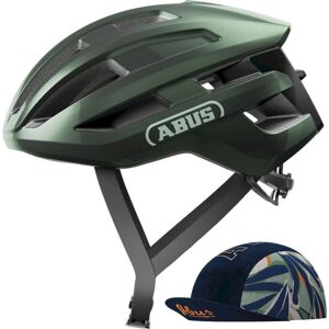 Abus PowerDome ACE - Casque vélo route Moss Green S (51 - 55 cm) - Publicité