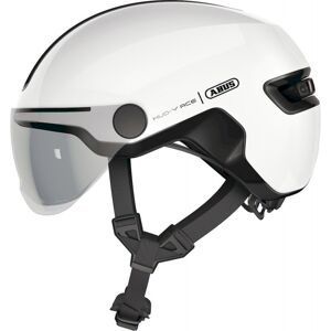 Abus Hud-Y Ace - Casque vélo urbain Shiny White L (57 - 61 cm) - Publicité