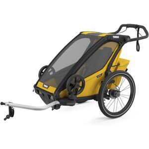 Thule Chariot Sport - Remorque vélo enfant Spectra Yellow 1 place - Publicité