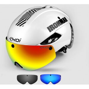 Casque Ekoi Aero16 Ironman Blanc  - Taille  M - EKOÏ