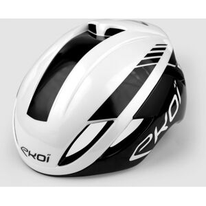 Ekoi Casque EKOI Racing AR14 ATOP Noir Blanc noir L male