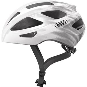 Non communiqué Casque route Macator ABUS White silver - Taille M - Blanc - 0078615 Blanc - Publicité