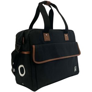 446058 Willex Sacoche de vélo 19 L noir et marron - Publicité