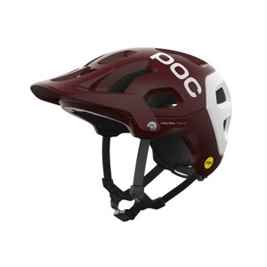 Casque POC Tectal Race MIPS Maroon Blanc Mat, Taille M - Publicité