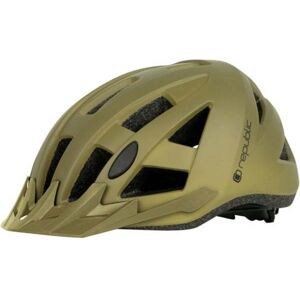 Republic - Bike Helmet R400 MTB - Casque de cyclisme taille 54-58 cm;58-61 cm, blanc;gris/noir;vert olive - Publicité