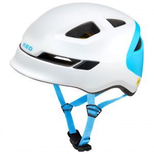 KED - Kid's Pop - Casque de cyclisme taille M - 52-56 cm, blanc - Publicité