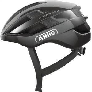 ABUS - Wingback - Casque de cyclisme taille 57-61 cm - L, gris - Publicité