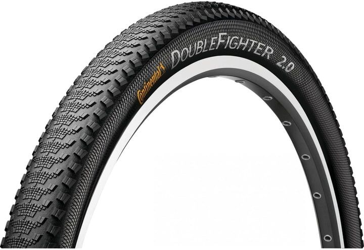 Pneu VTT Continental Double fighter 29x2.00" TR noir