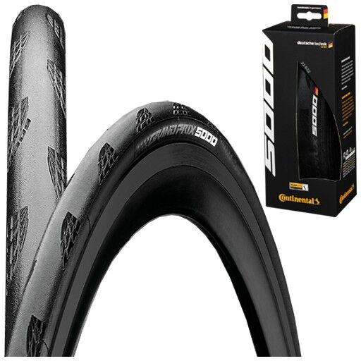 Continental Grand Prix 5000 Souple Tubetype - Pneu vélo route Black 28 mm