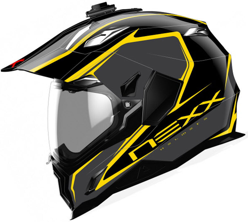 Nexx X.D1 Voyager Casque Noir Jaune taille : XS