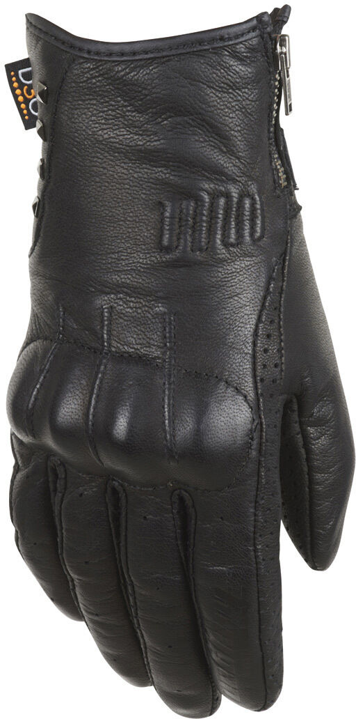 Furygan Elektra D30 Mesdames les gants de moto Noir taille : L