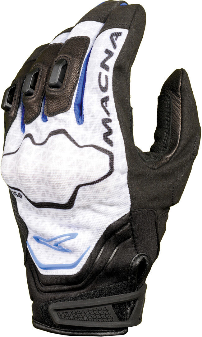 Macna Assault Gants Noir Blanc Bleu taille : S