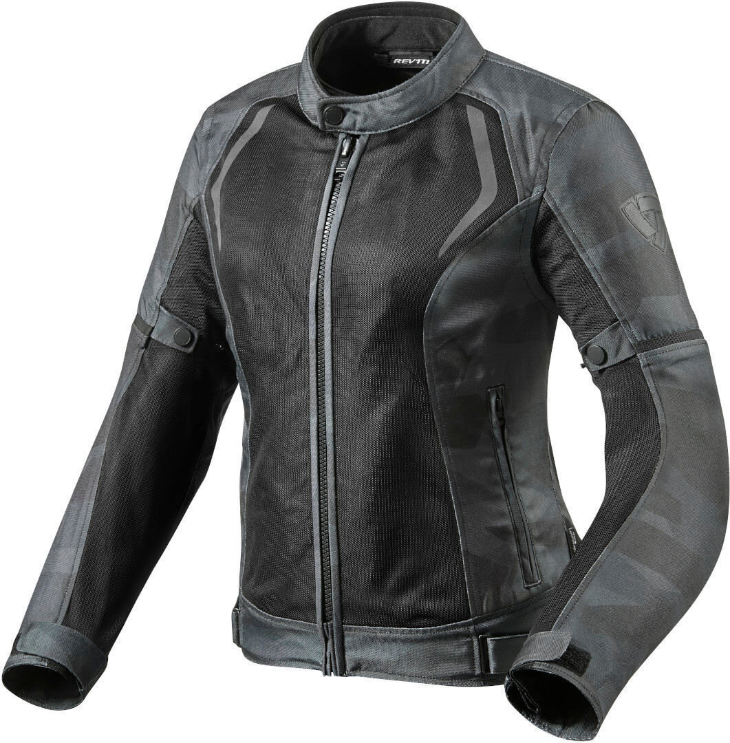 Revit Torque Veste textile de moto de dames Noir Multicolore taille : 34