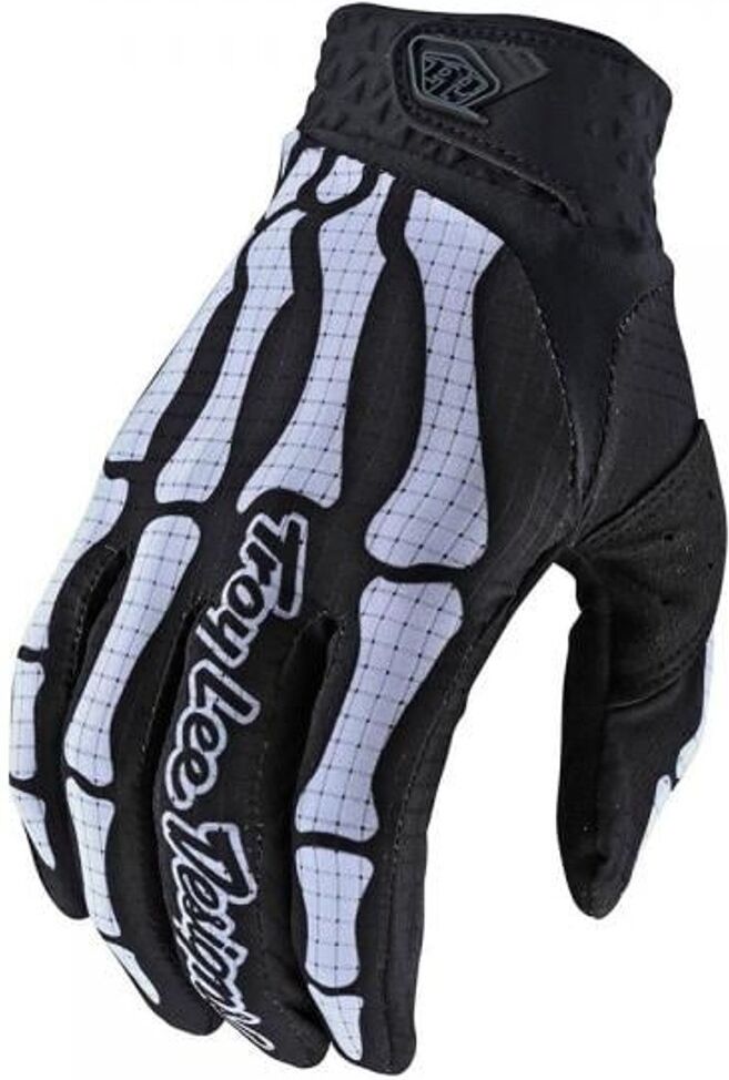 Troy Lee Designs Air Skully Gants Motocross Noir Blanc taille : 2XL