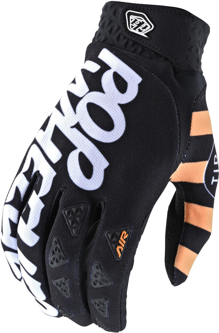 Troy Lee Designs Air Pop Wheelies Gants Motocross Noir Blanc taille : S