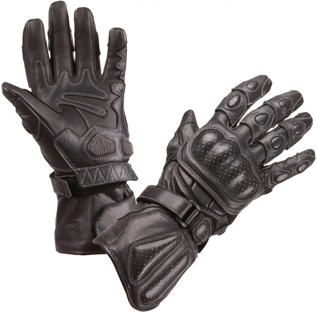 Modeka Racing Pro Motorcycle Gloves  - Black