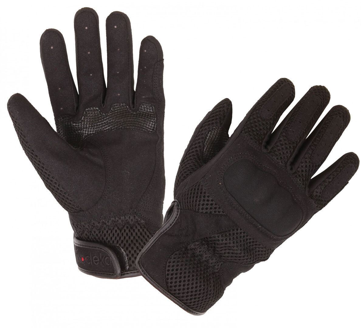 Modeka Mesh Motorcycle Gloves  - Black