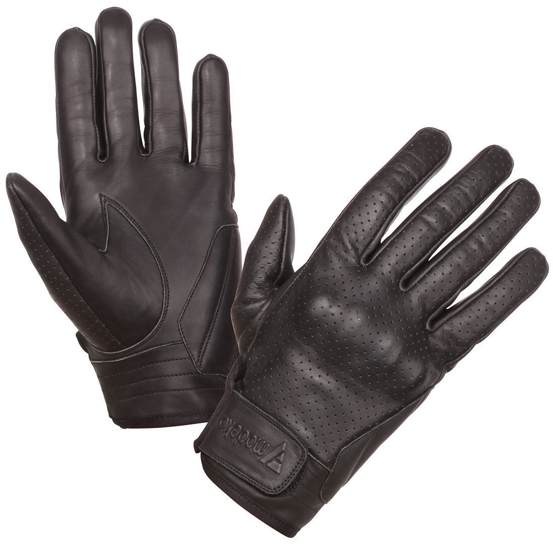 Modeka Hot Classic Motorcycle Gloves  - Black