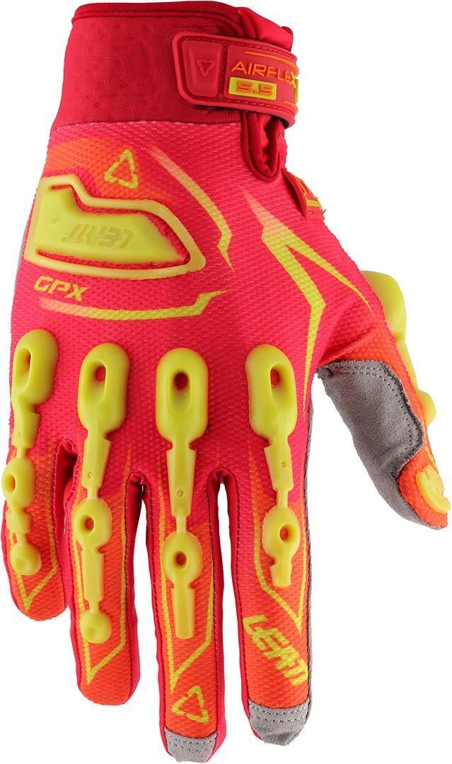 Leatt Gpx 5.5 Lite Gloves  - Red Yellow