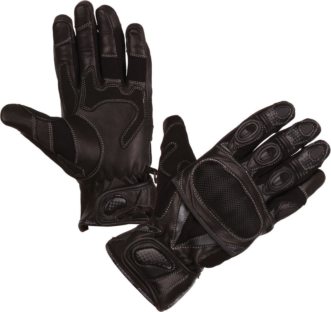 Modeka Sahara S Motorcycle Gloves  - Black
