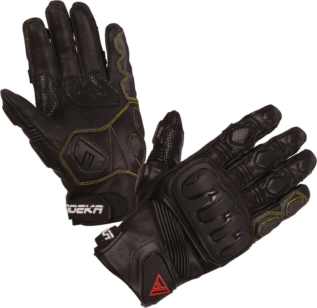 Modeka Baali Motorcycle Gloves  - Black