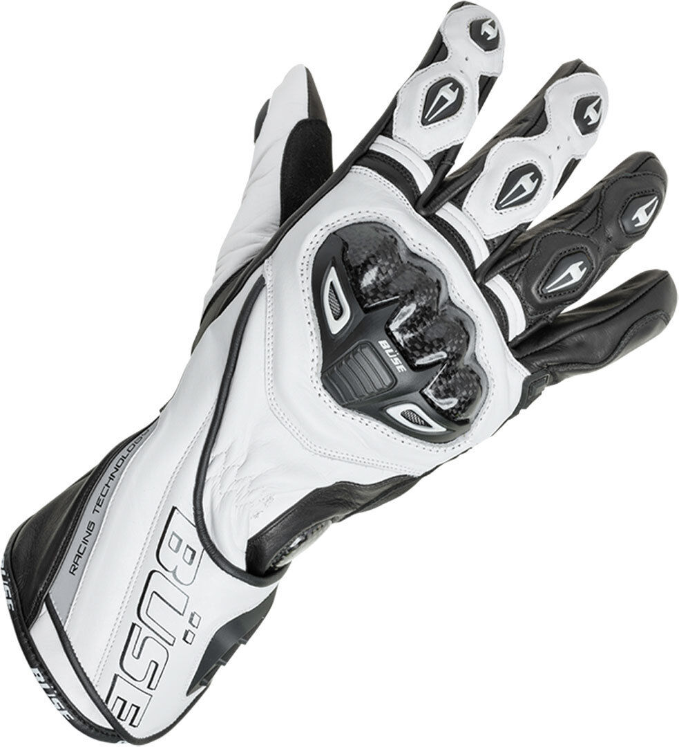 Büse Donington Pro Gloves  - Black White