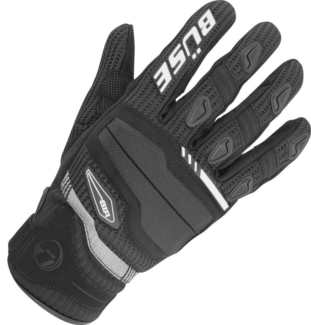 Büse Fresh Gloves  - Black White