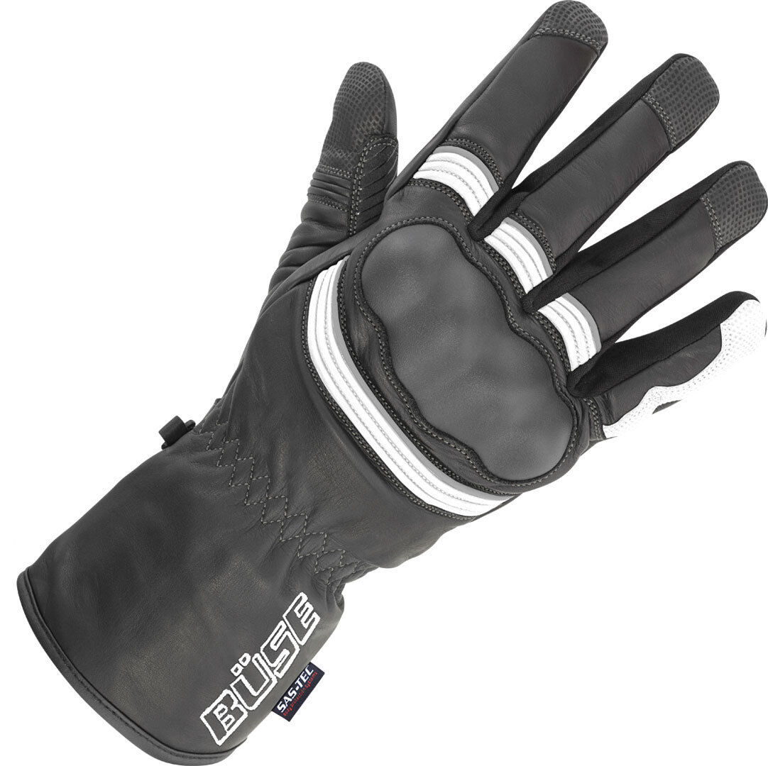Büse St Match Gloves  - Black White