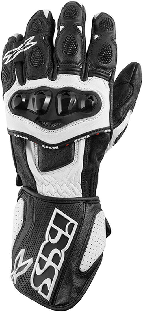 Ixs Rs-300 Motorcycle Gloves  - Black White