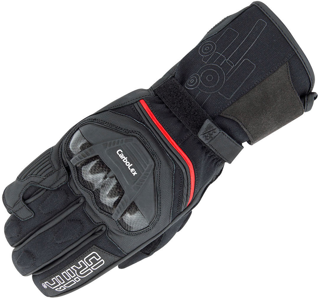 Orina Pro Motorcycle Gloves  - Black